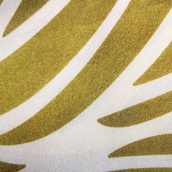 MONSOON, 100% silk dress! Green/cream leaf pattern dress - Picture 11 of 13